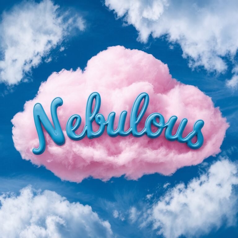 Fun Way to Remember the Word Nebulous